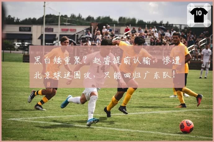 黑白矮重聚？赵睿提前认输，惨遭北京球迷围攻，只能回归广东队！
